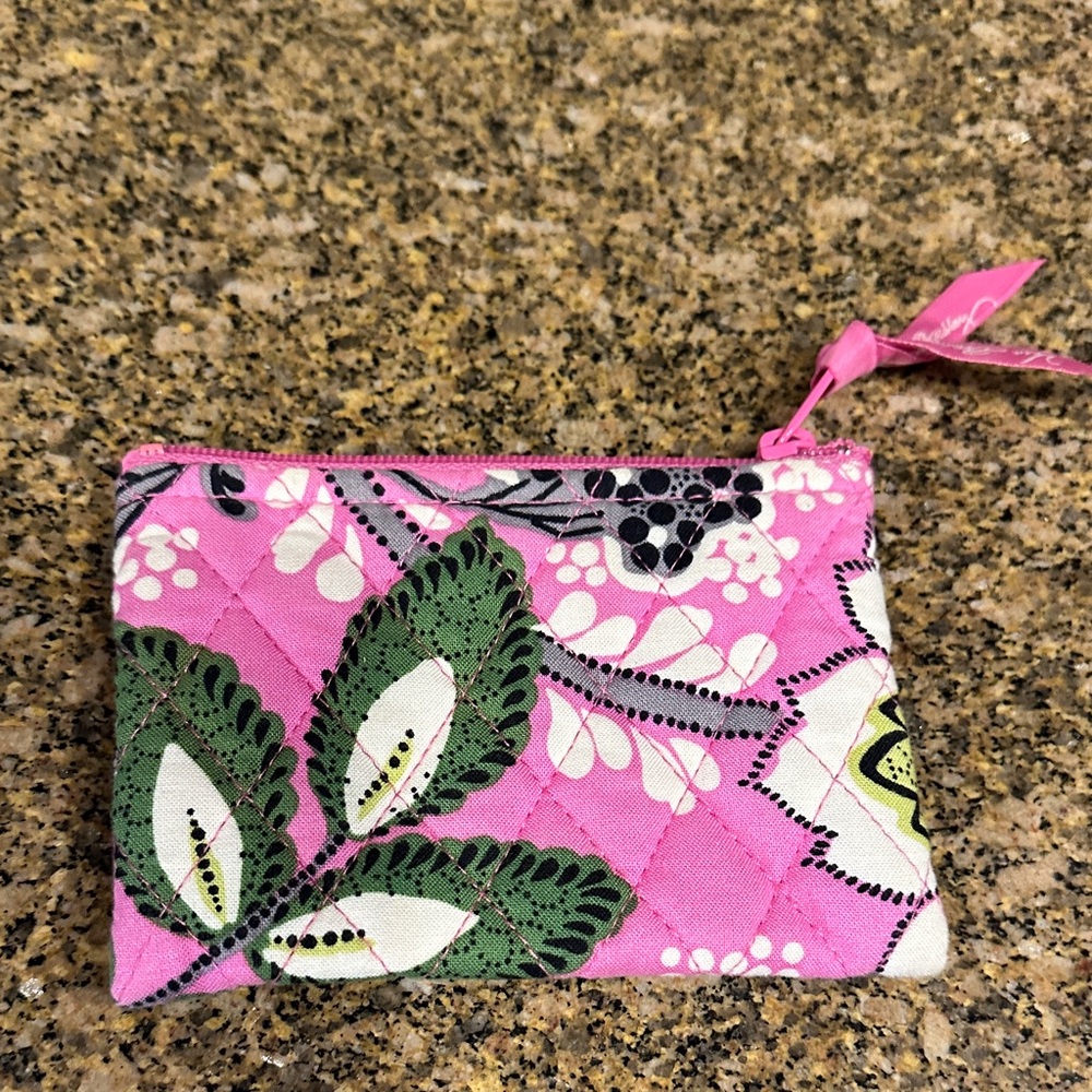Vera Bradley “Priscilla Pink” Pattern Coin Purse